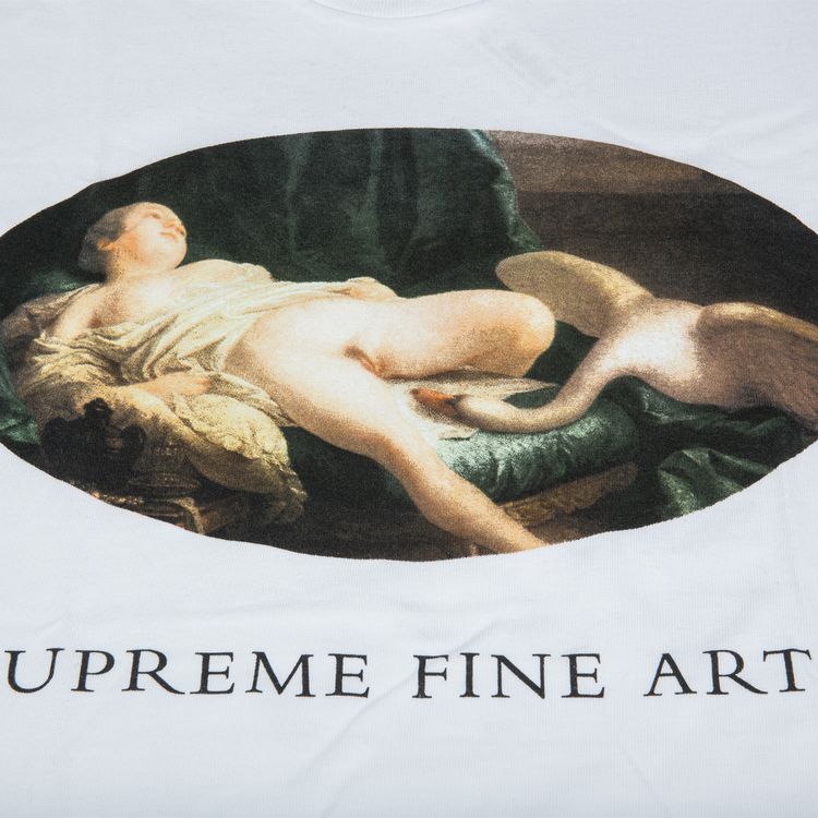 Supreme Leda And The Swan T Shirt White