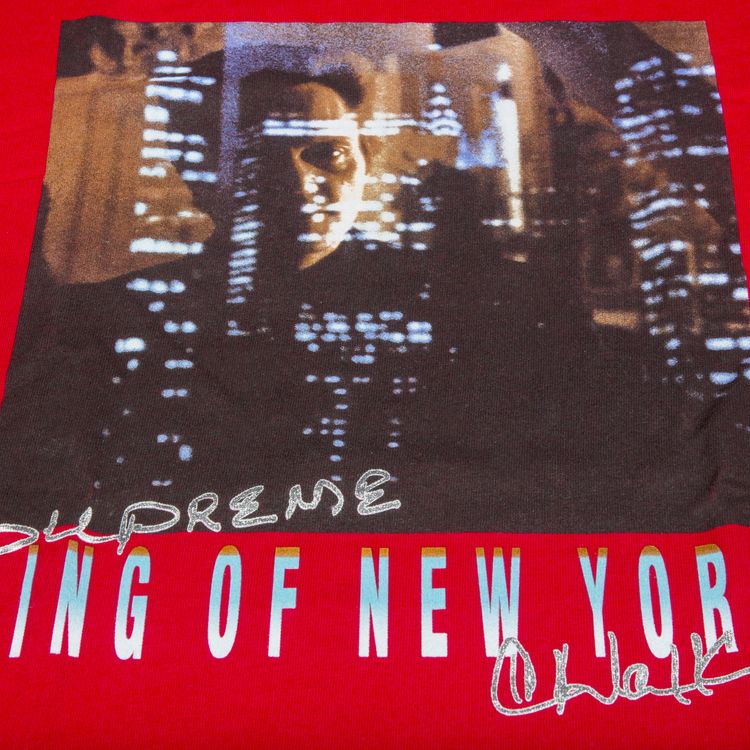 Supreme King Of New York T Shirt Red