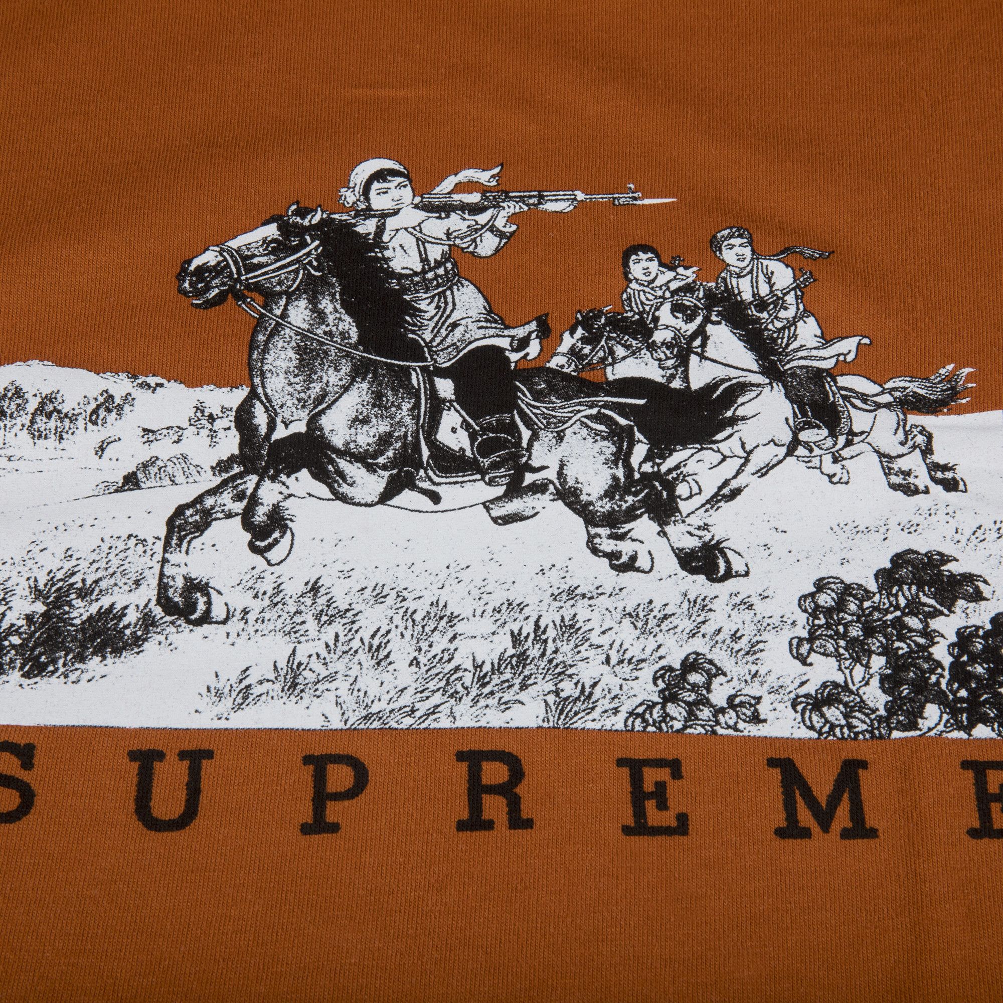 Supreme horse tee cheap