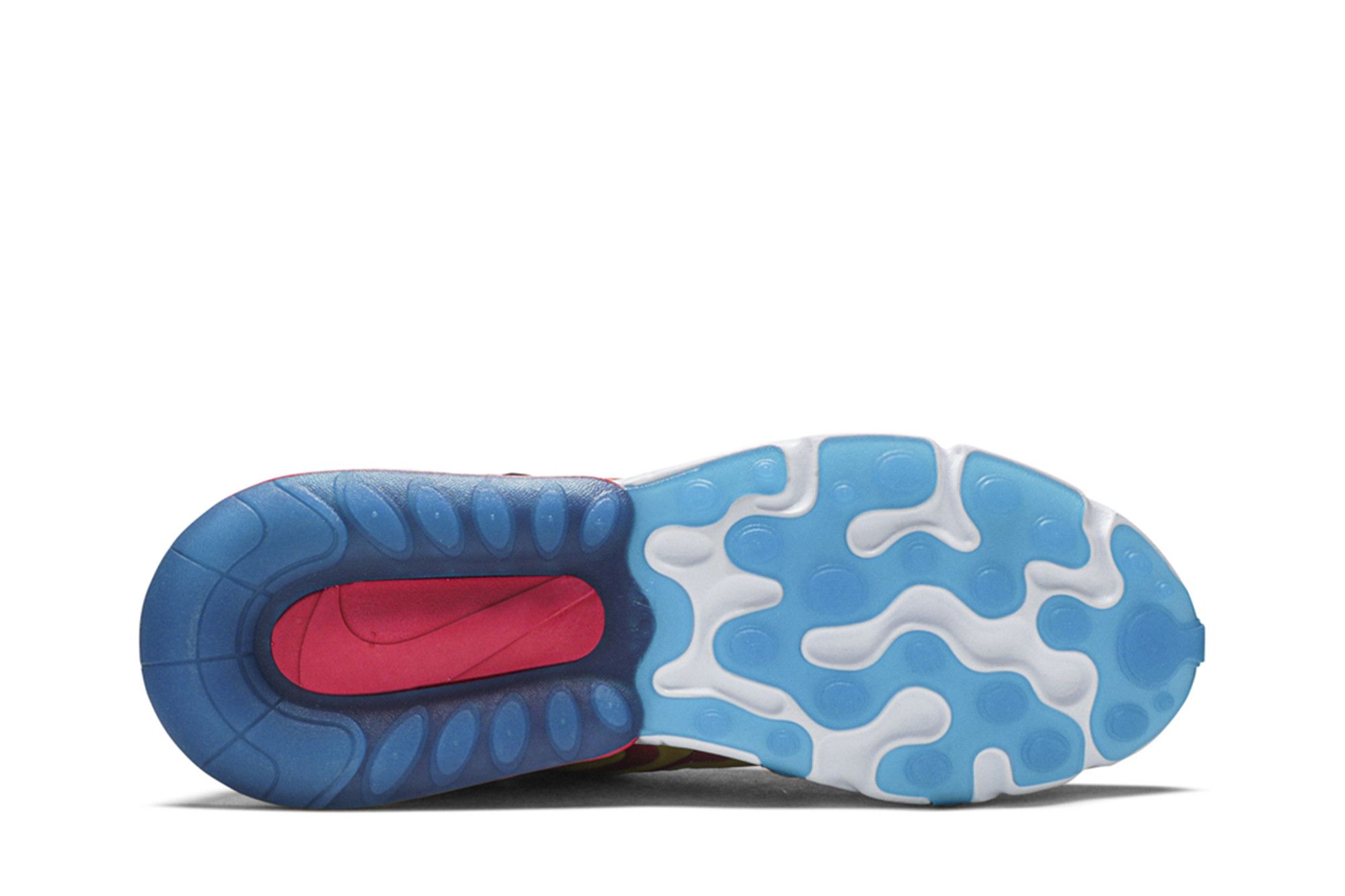 nike 270 react laser blue