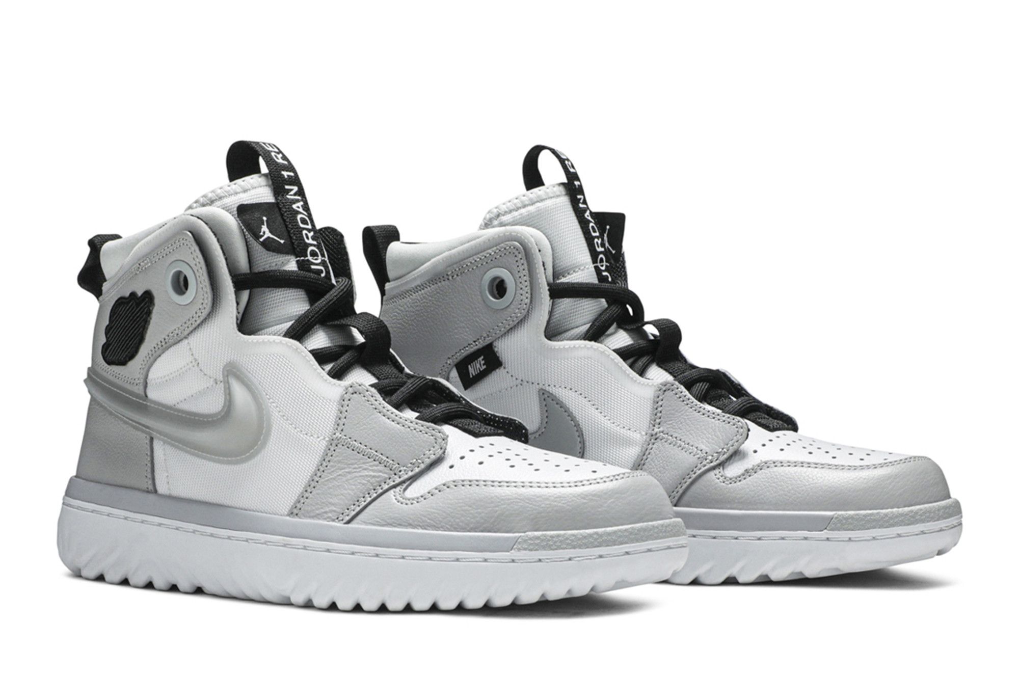 Buy Air Jordan 1 React High Grey Fog AR5321 100 GOAT