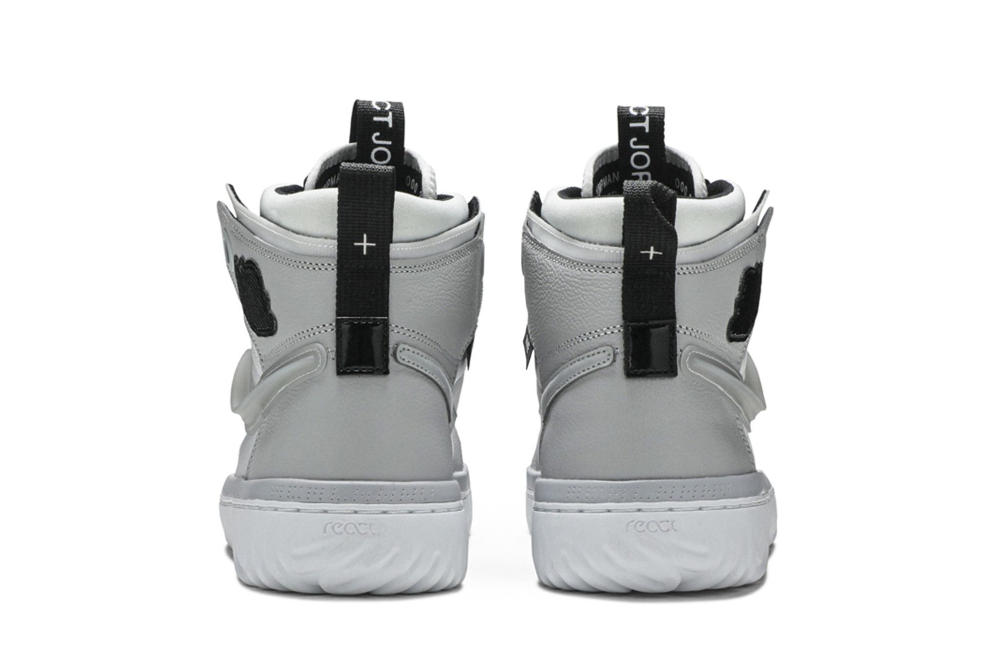 スニーカー NIKE Air Jordan 1 React High 'Grey Fog' (2021) SS 21 Jordan 1 High React Grey Fog Men's - AR5321-100 - US