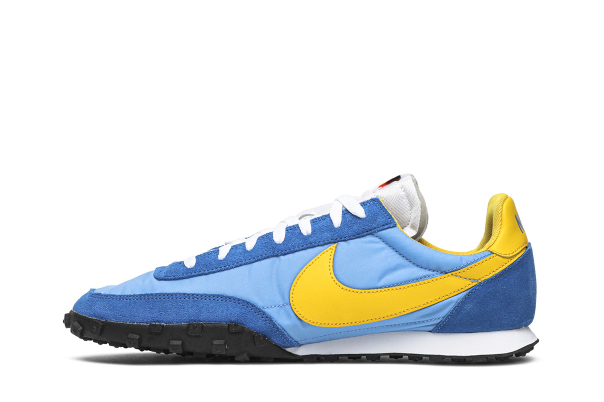 Nike waffle blue yellow online