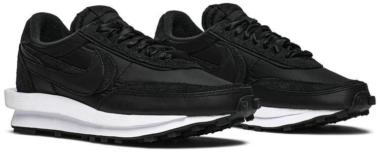 sacai x Nike LDWaffle Black Nylon