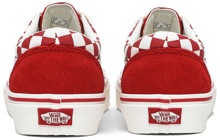 Vans Bold Ni Red Checkerboard