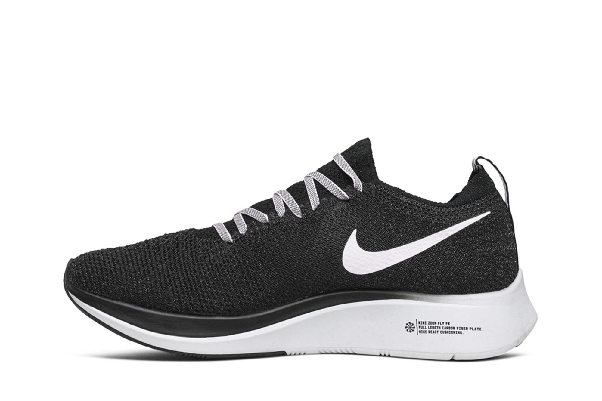 Buy Wmns Zoom Fly Flyknit Black Pink Foam AR4562 001 GOAT