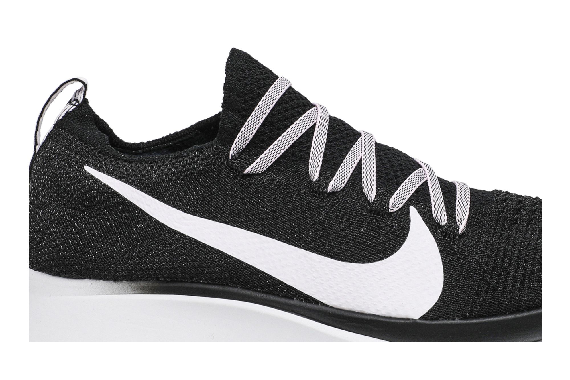 Buy Wmns Zoom Fly Flyknit Black Pink Foam AR4562 001 GOAT