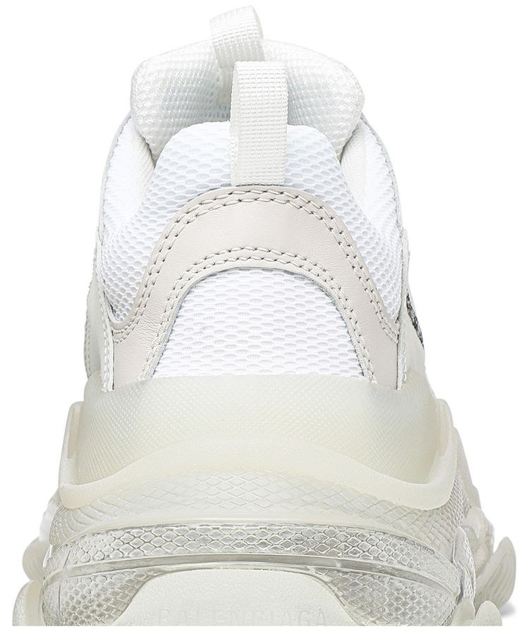 Balenciaga Wmns Triple S White Clear Sole