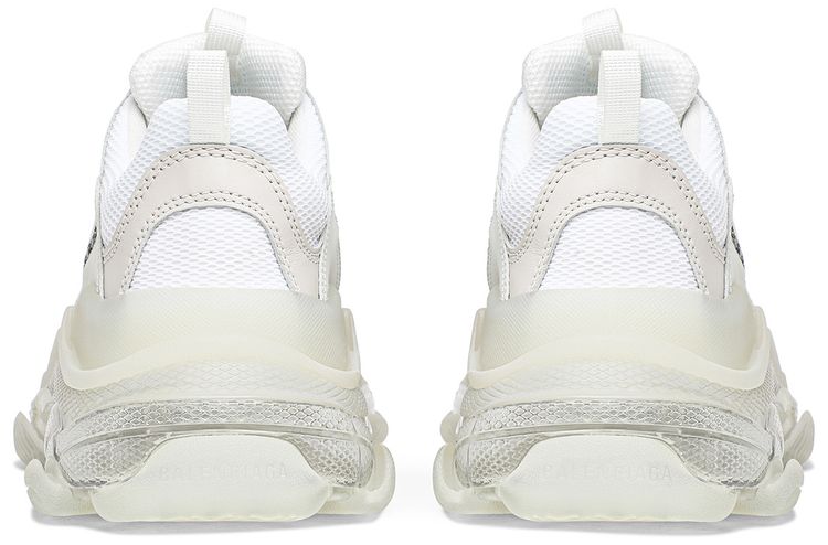Balenciaga Wmns Triple S White Clear Sole