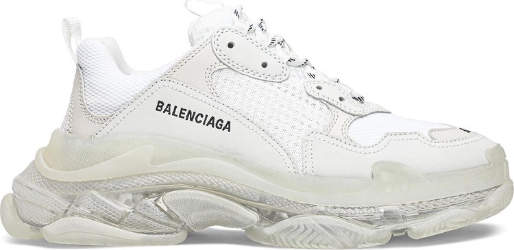 Balenciaga Wmns Triple S 'White Clear Sole'