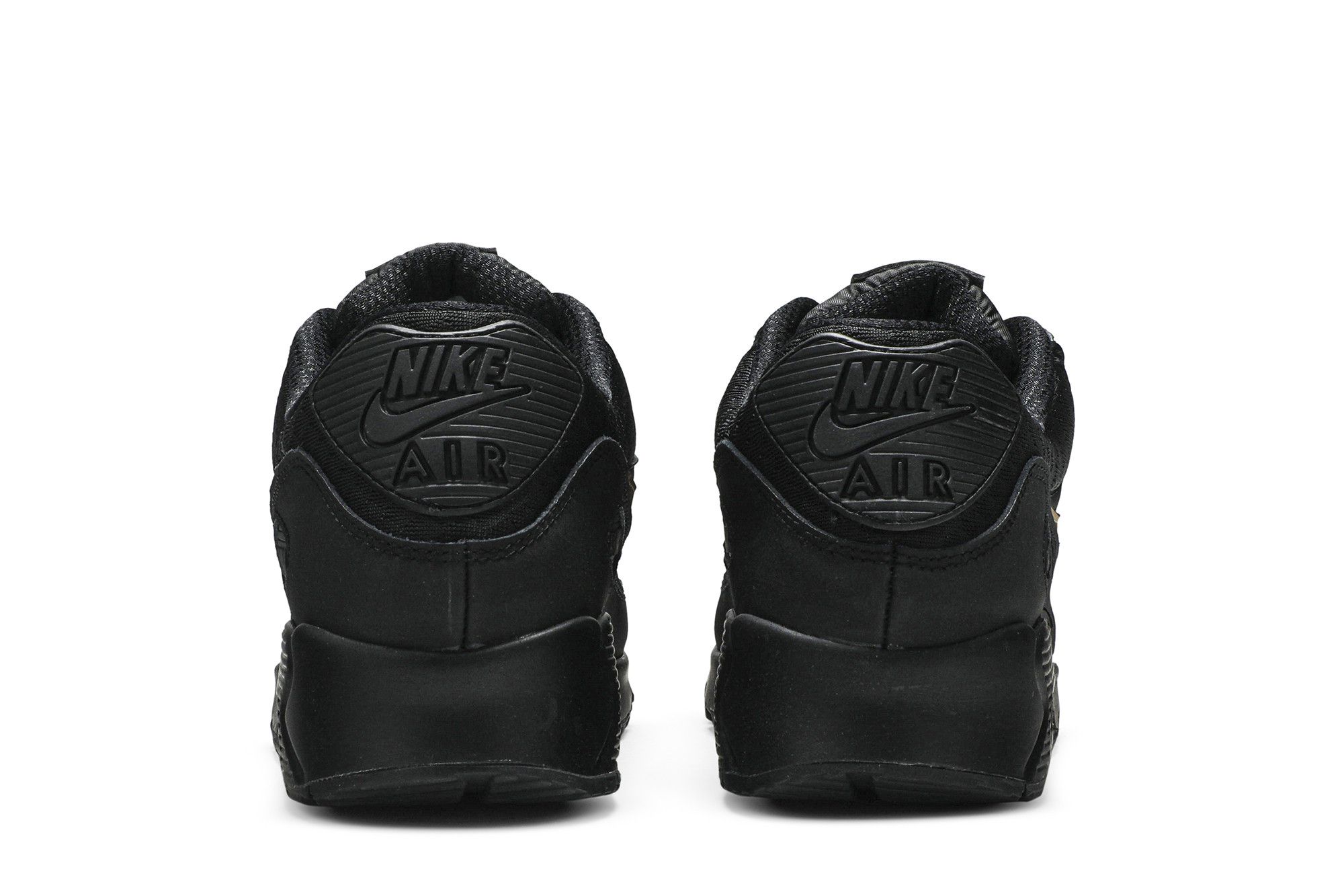 nike air max 90 leather junior black