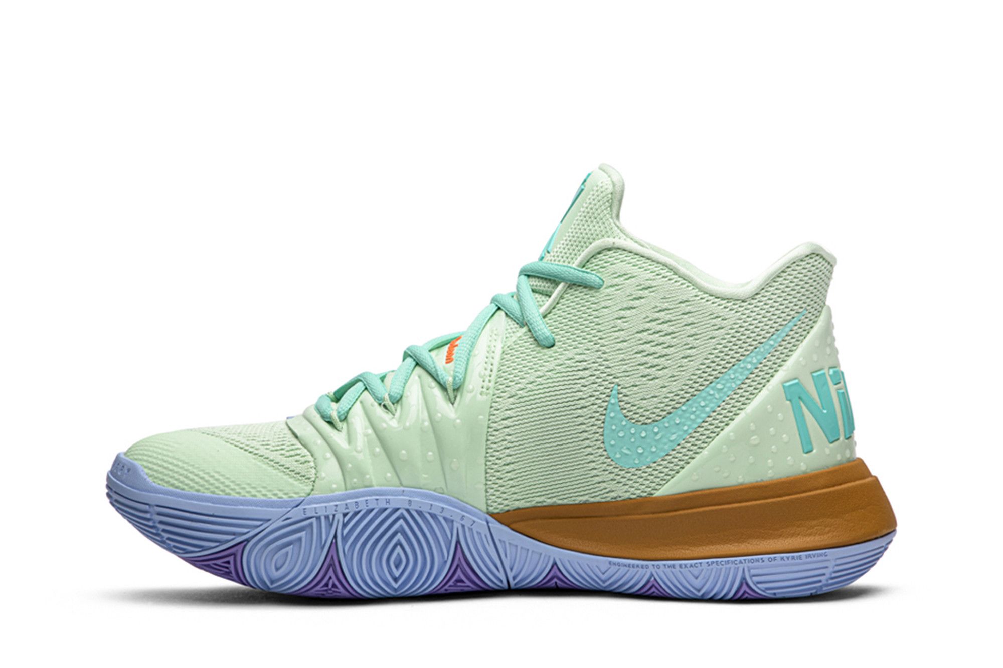 Buy SpongeBob SquarePants x Kyrie 5 Squidward Special Box CJ6951 300 SB GOAT