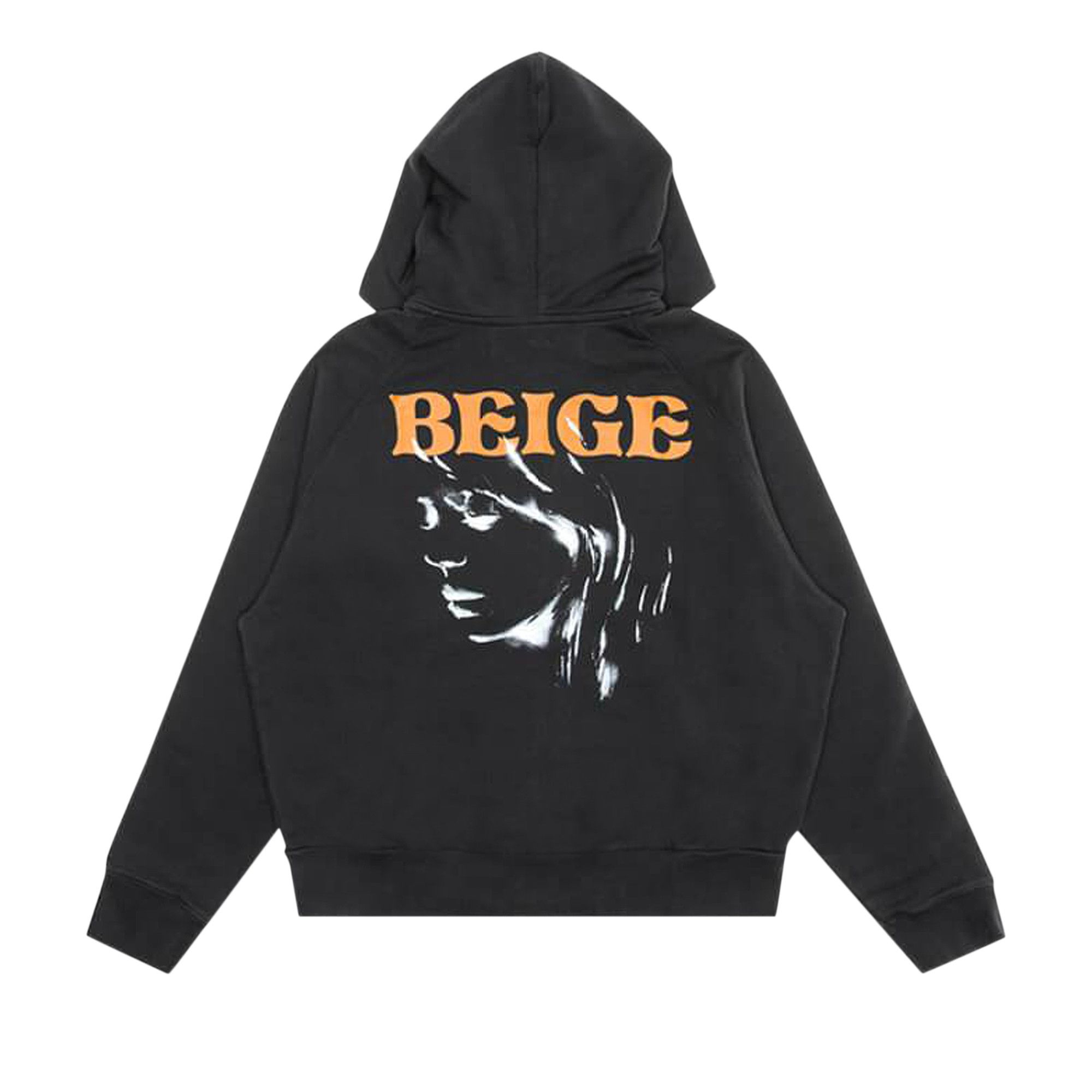 Buy Off-White Face Print Hoodie 'Black