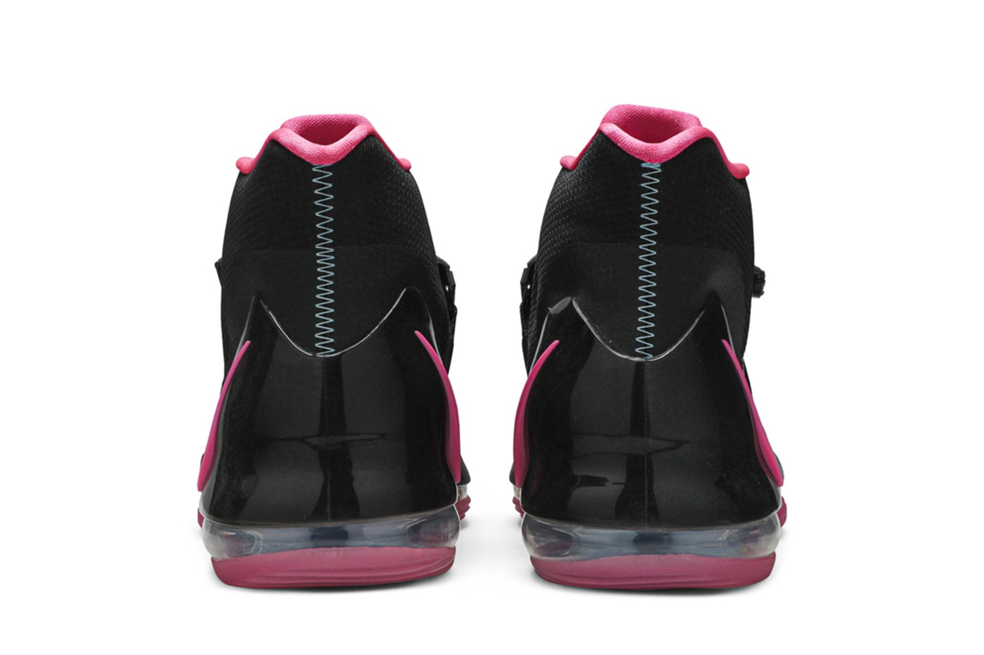 Nike air force max black and pink sale