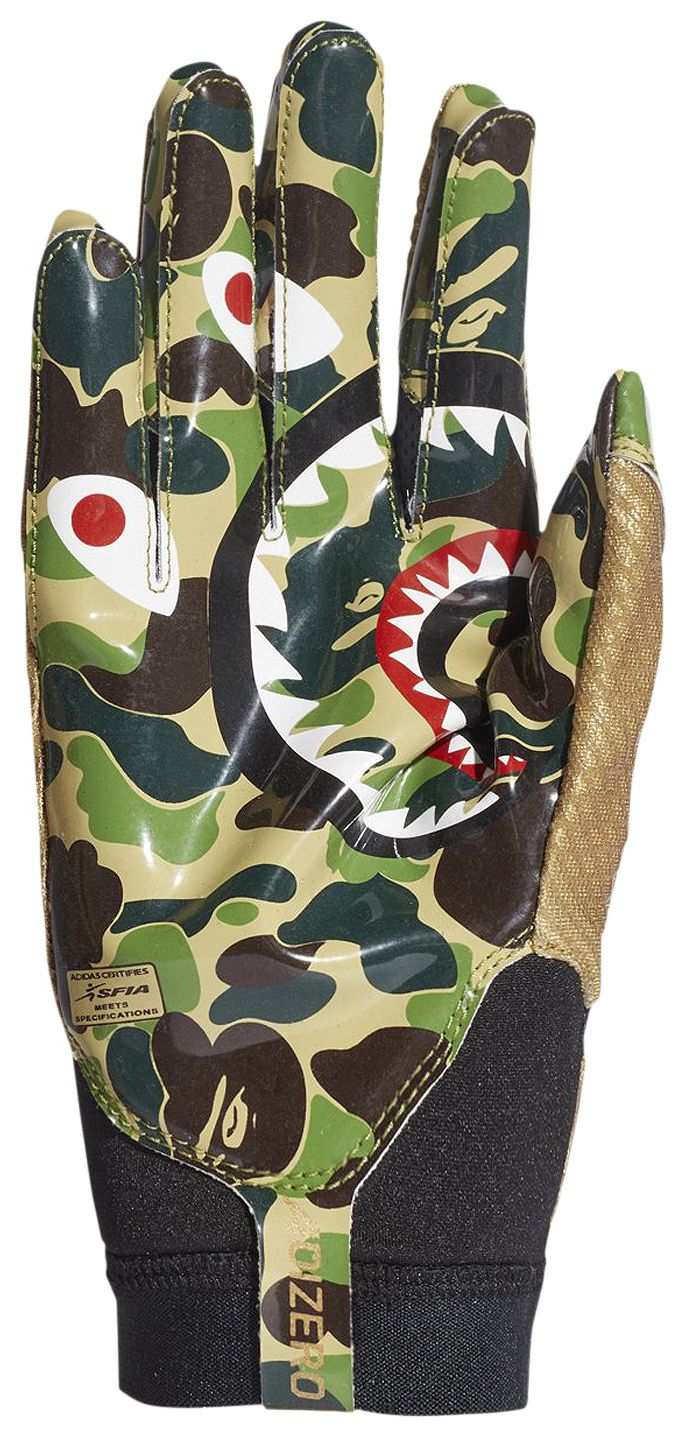 BAPE x adidas Adizero 80 Gloves Green