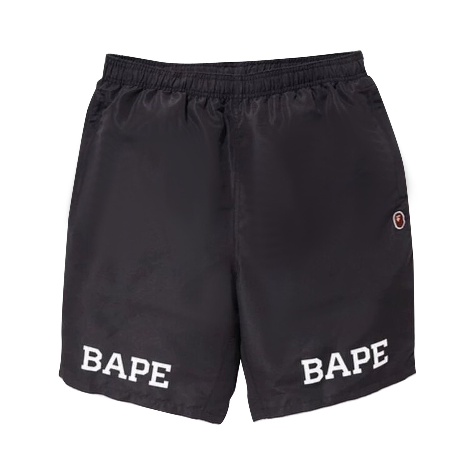 Buy BAPE Premium Summer Bag Nylon Shorts 'Black' - 0039