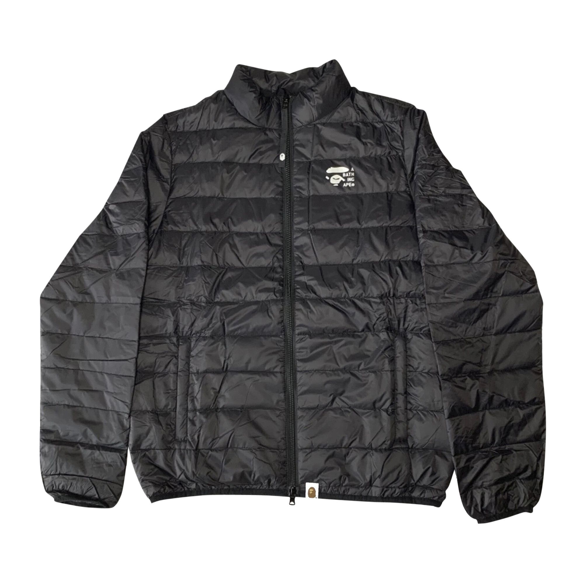 Bape happy new year top light down jacket black