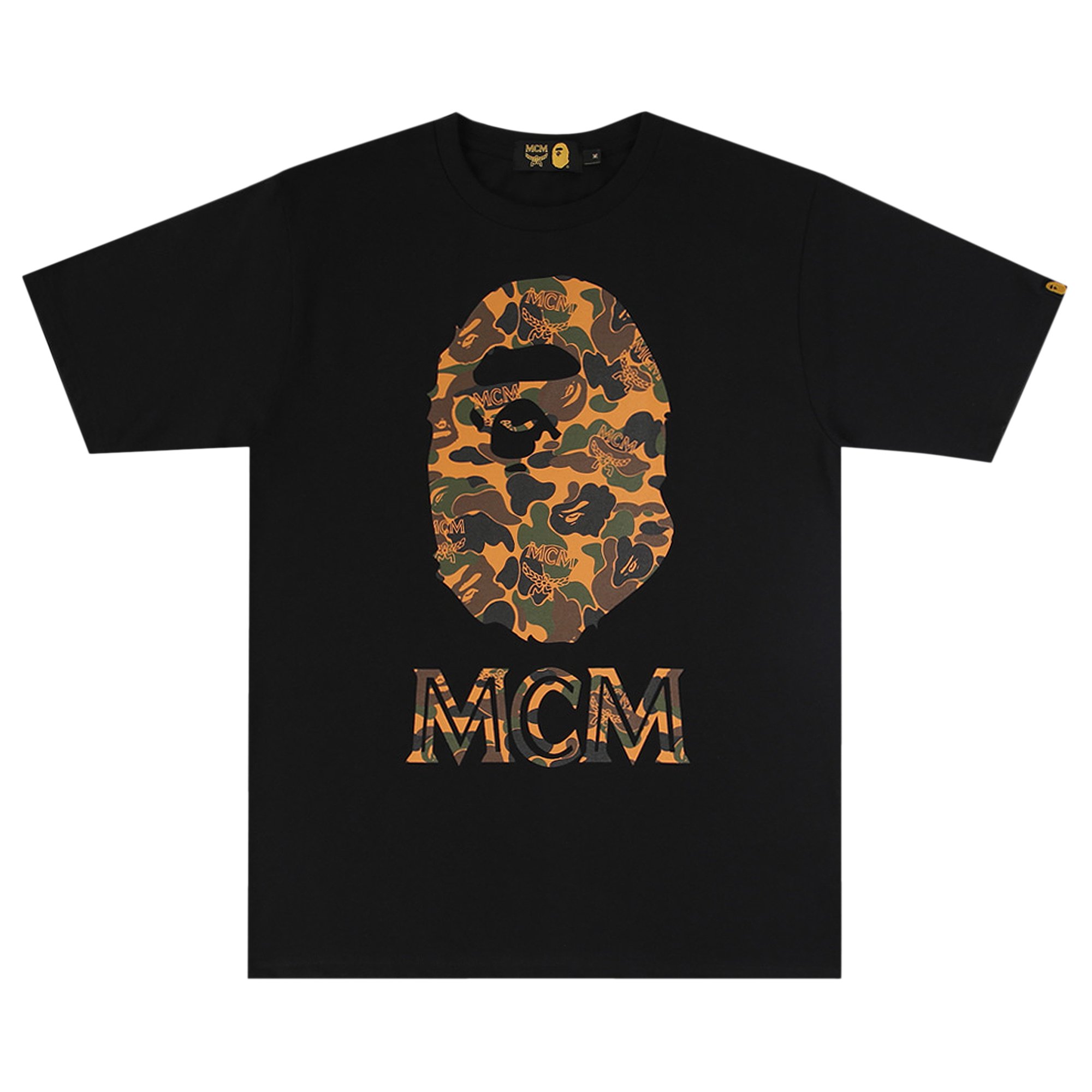 MCM x BAPE エイプヘッド Tシャツ