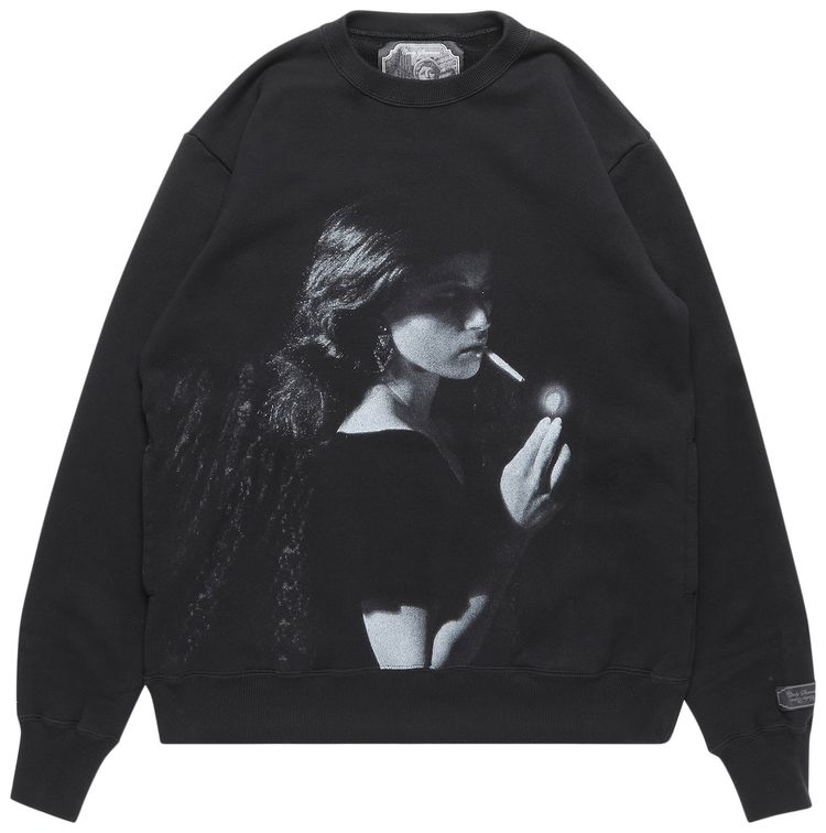 Mastermind Cindy Sherman Smoking Pullover Black