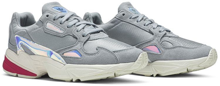 Adidas Wmns Falcon Light Grey Real Magenta
