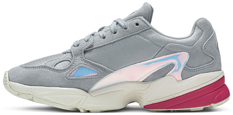 Adidas Wmns Falcon Light Grey Real Magenta