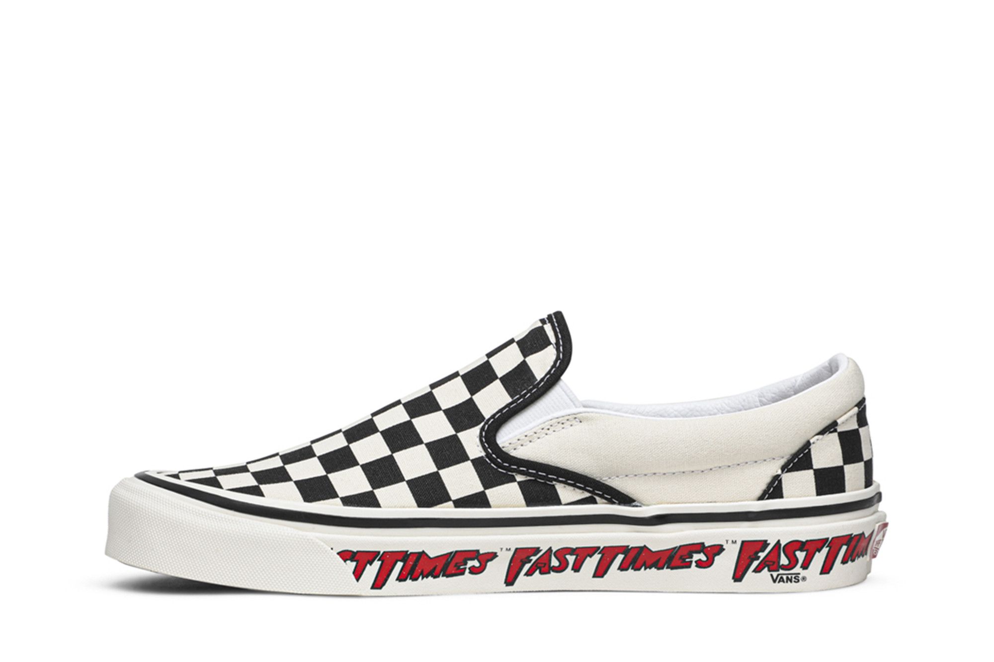 Size 3.5 Fast Times x Classic Slip-On 98 DX 'Anaheim Factory'