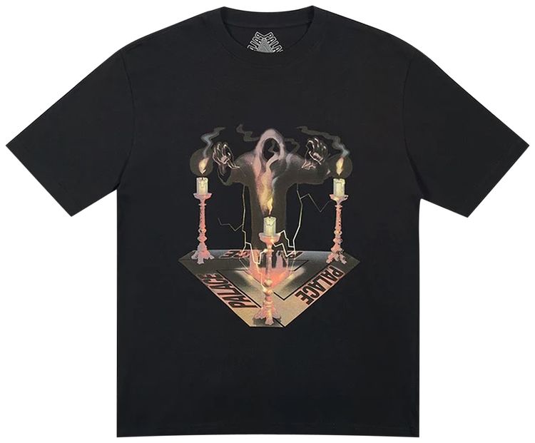 Palace Spooked T Shirt Black