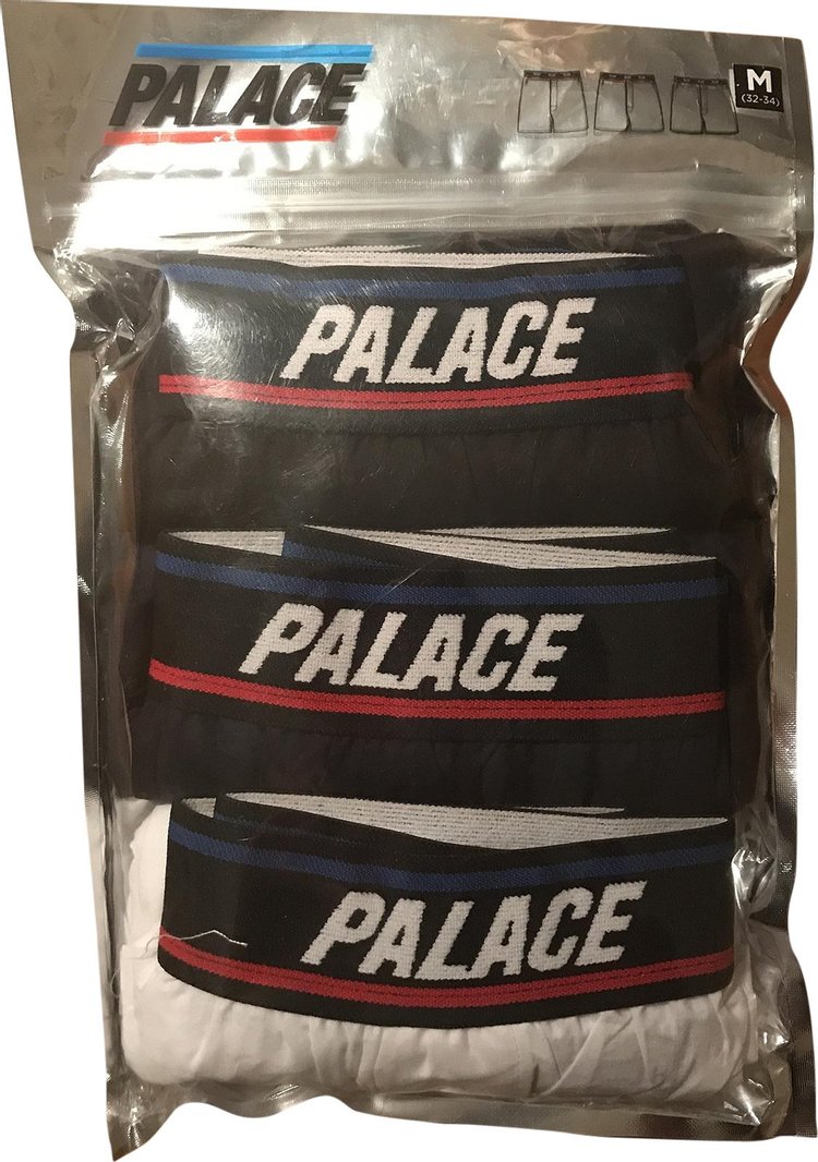 Palace Basically A Pack Of Boxers 'Black/Navy/White'