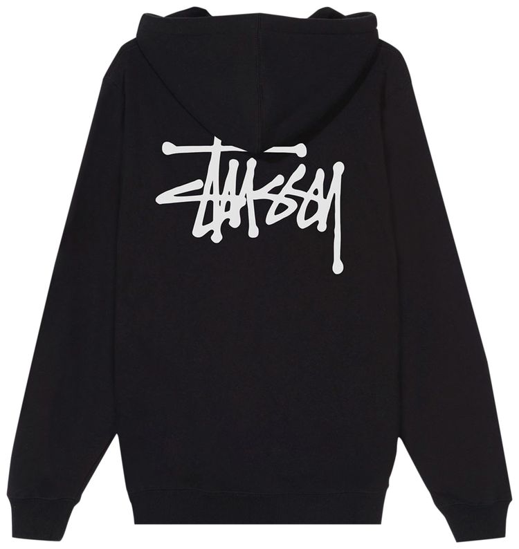 Stussy Basic Hood Black