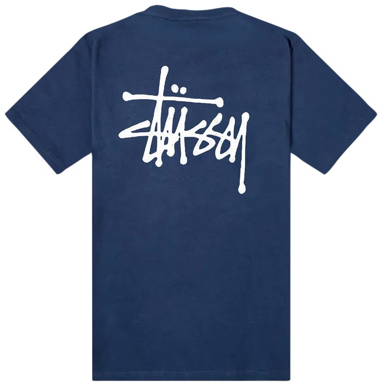 Stussy Basic Tee Navy