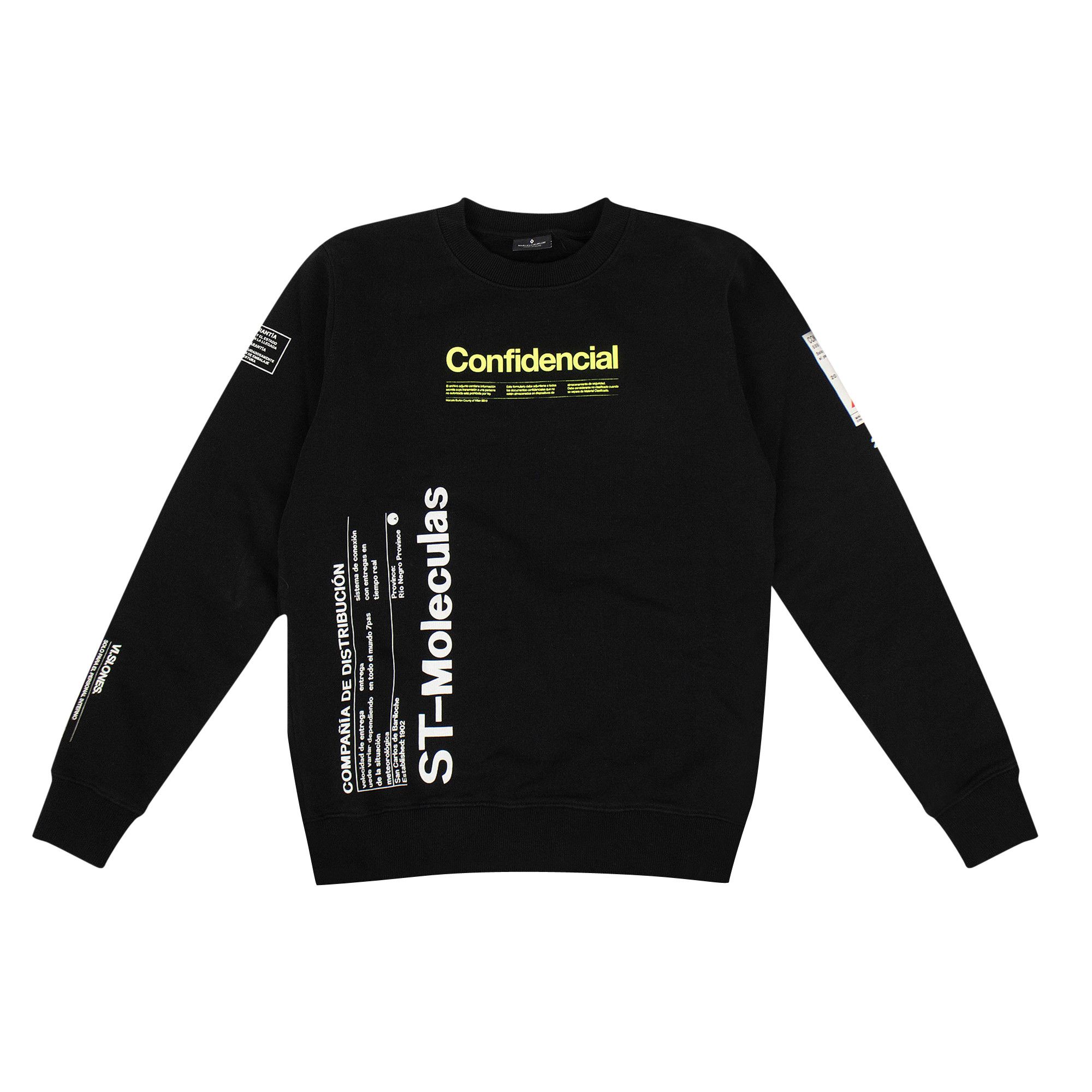 【関税&送料込】Marcelo Burlon Sweatshirt Marcelo Burlon cotton sweatshirt Optical Wings PRM EU