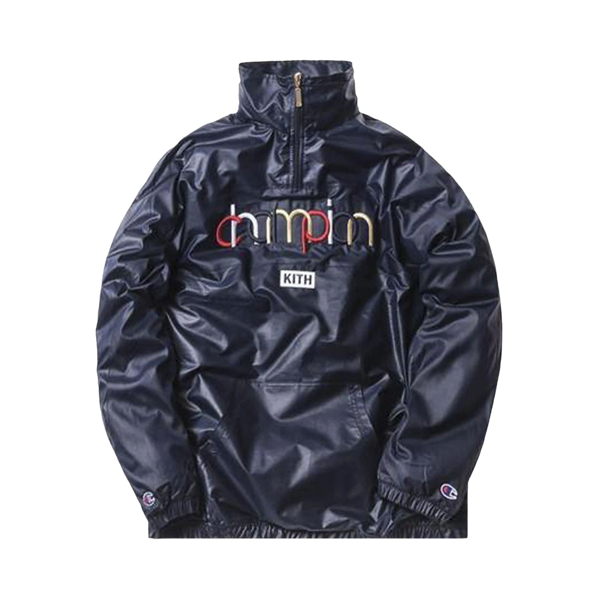 Buy Kith Champion Quarter Zip Navy 0725 1SS180308CQ NAVY GOAT