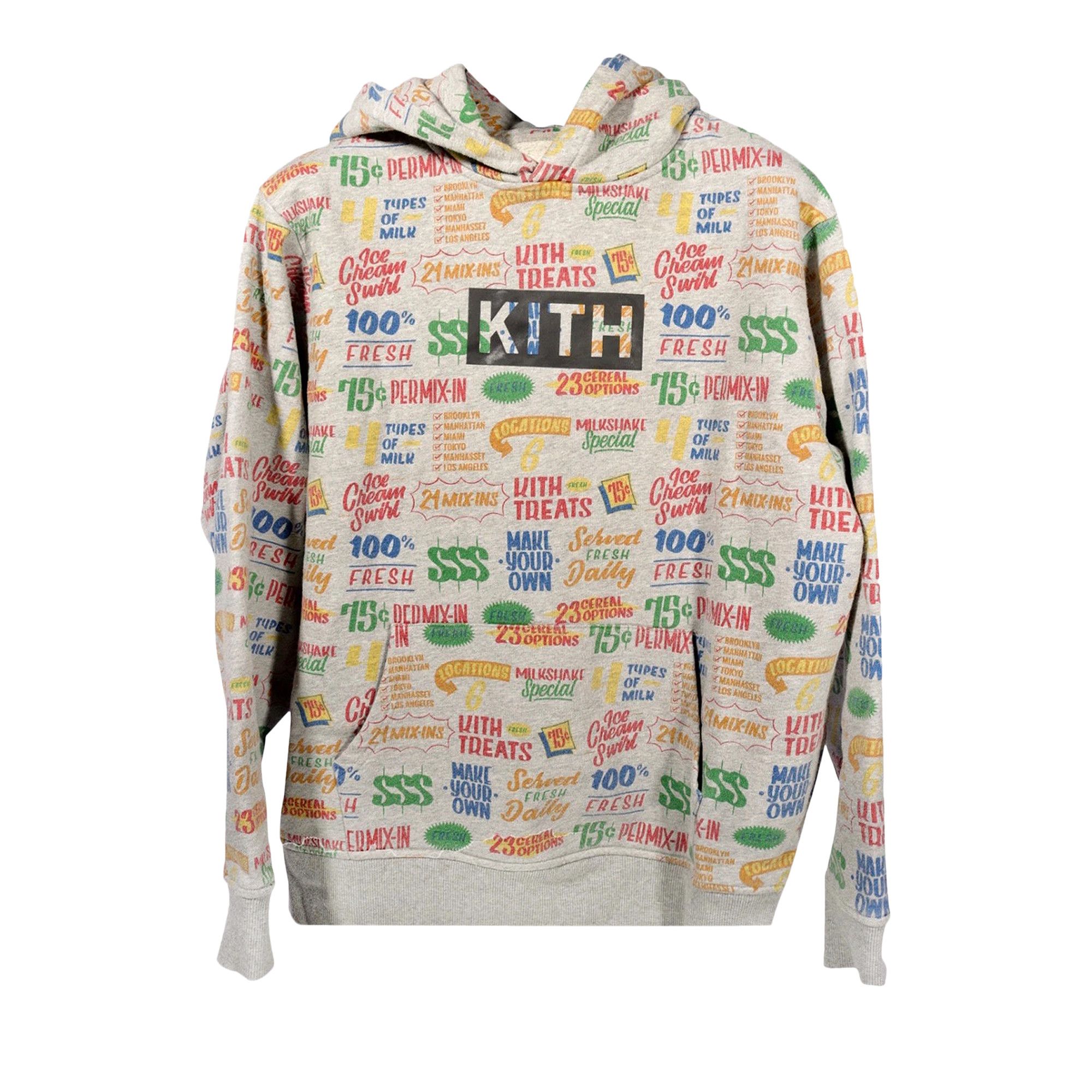 Kith treats circular hoodie top