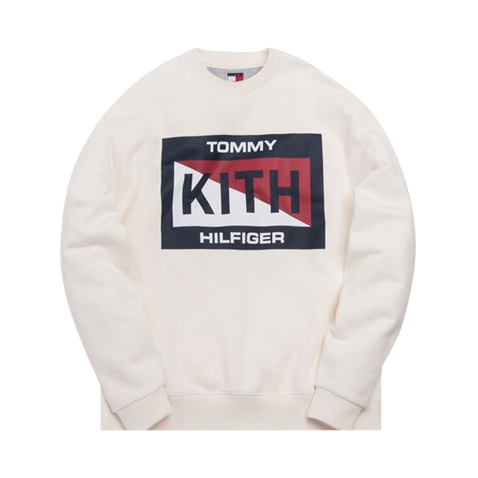 Buy Kith x Tommy Hilfiger Slash Logo Crewneck Cream 0725