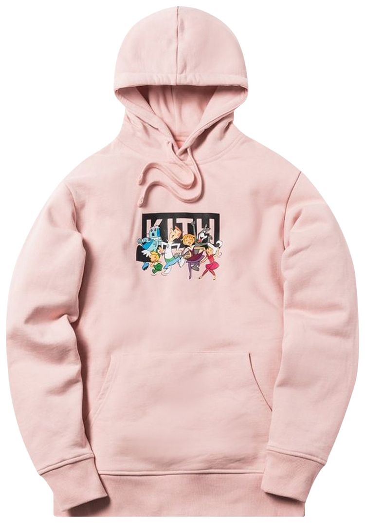 Kith Jetsons Family Hoodie Pink
