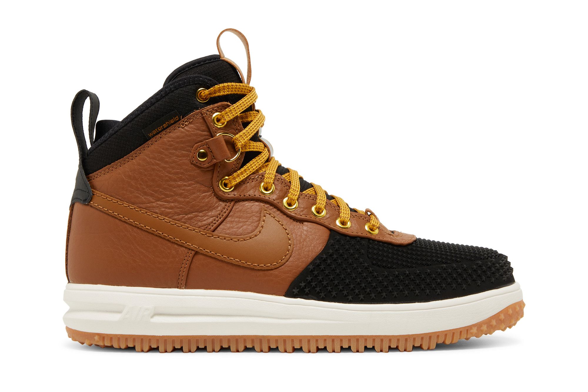 Size 12.0 Lunar Force 1 Duckboot Ale Brown Black 2016