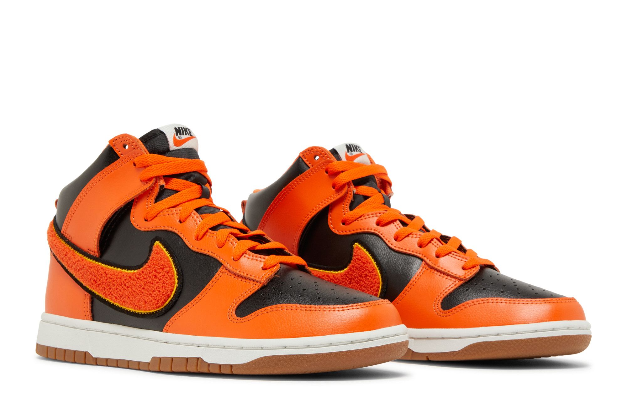 Buy Dunk High Chenille Swoosh Safety Orange DR8805 002 GOAT CA