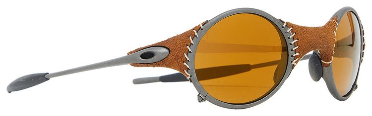 Vintage Oakley Michael Jordan Mars Leather Iridium Sunglasses