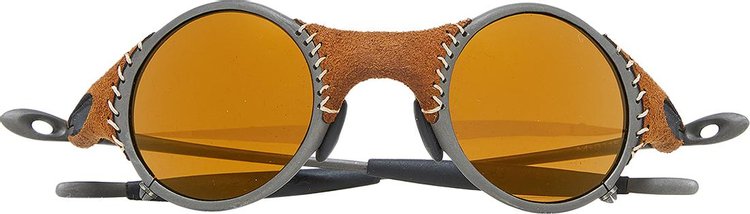 Vintage Oakley Michael Jordan Mars Leather Iridium Sunglasses