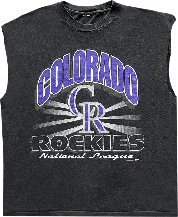 Buy Vintage 1994 Colorado Rockies Cut-Off Tee 'Black' - 2934 ...