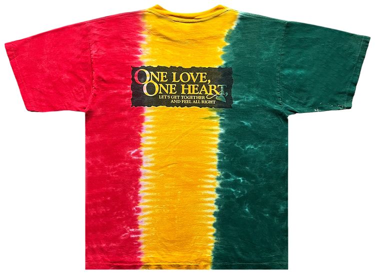 Vintage 2000s Bob Marley Tee Tie Dye