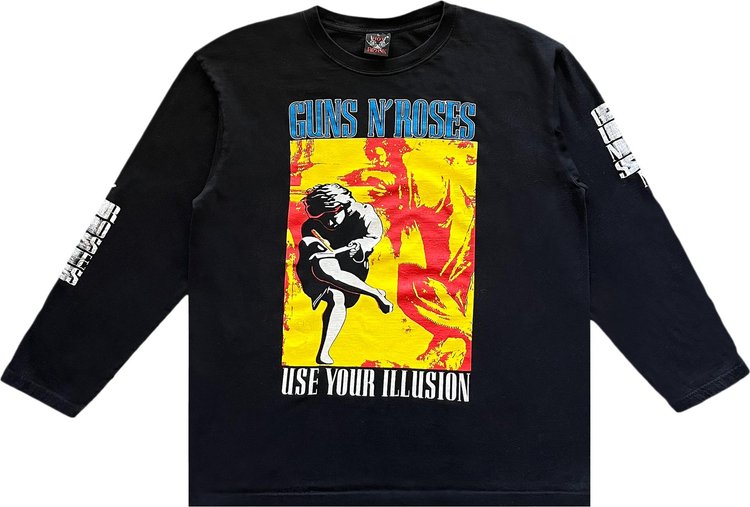 Pre-Owned Guns N' Roses Long-Sleeve Tee 'Black'