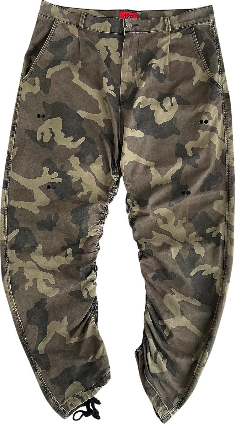 Pre-Owned 424 Camo Pants 'Green', From the Closet of Jordan Clarkson