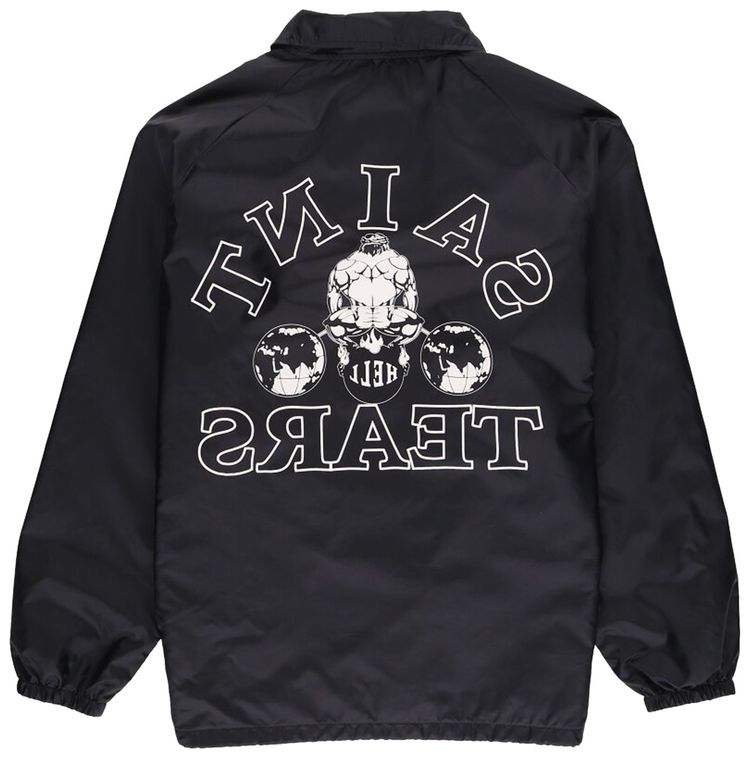 Saint Michael Saint Tears Coach Jacket Black