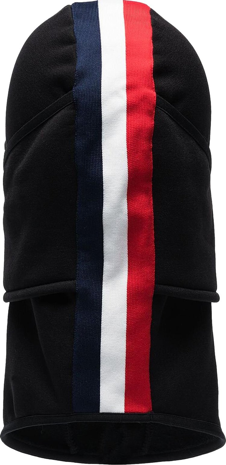 Moncler Grenoble Logo Patch Balaclava Black