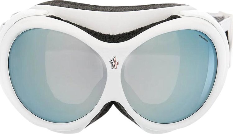 Moncler Logo Strap Ski Goggles 'White'