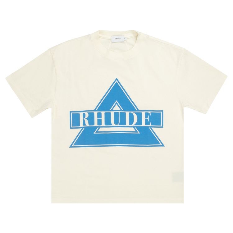 Rhude Triangle Tee Vintage White