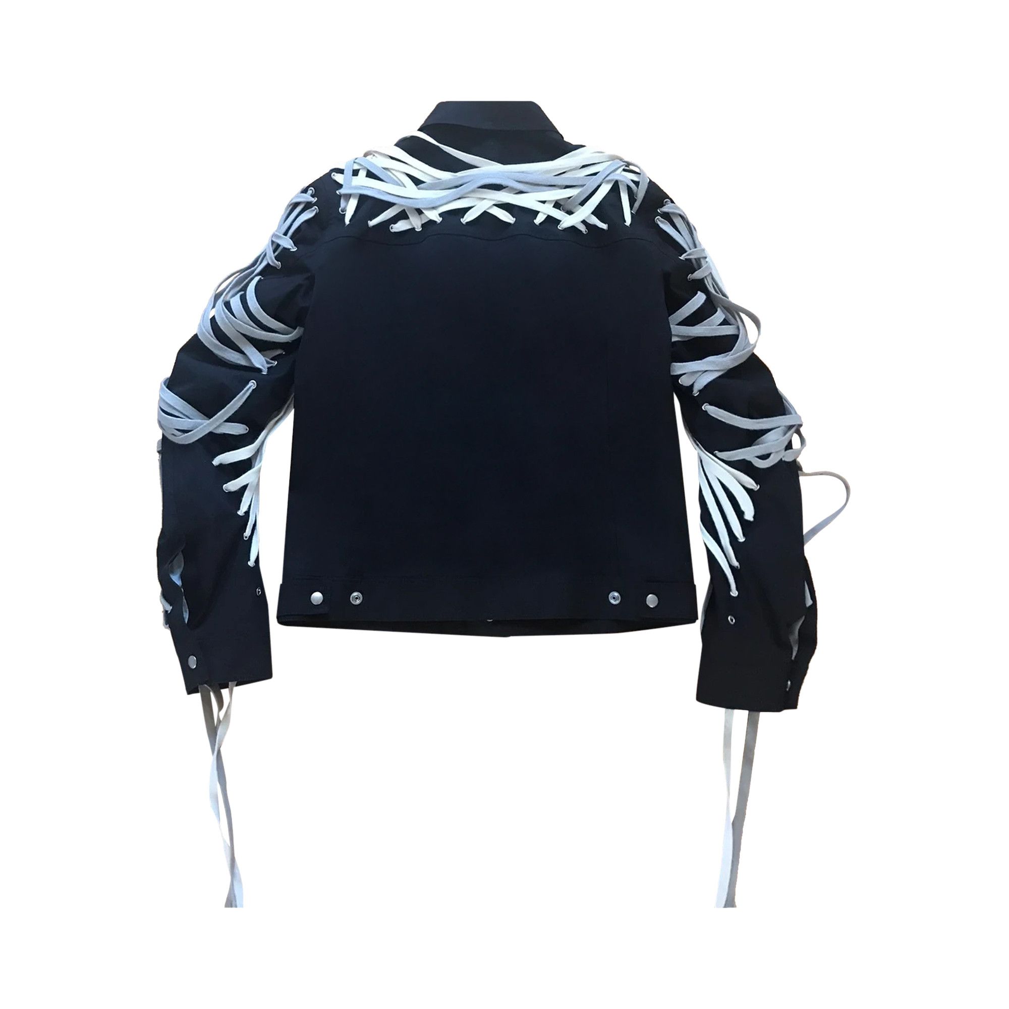 Buy Rick Owens Tecuatl Megalaced Worker Jacket 'Black' - RU20S7784TEEW3 09C  | GOAT