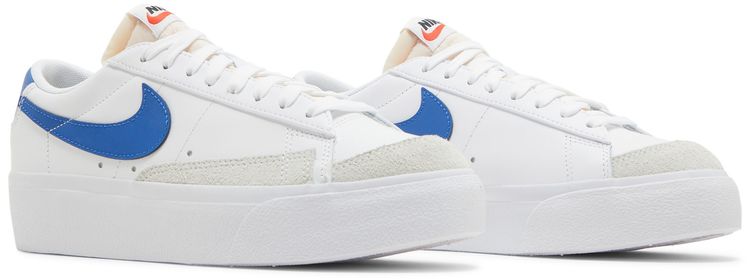 Nike Wmns Blazer Low Platform White Game Royal