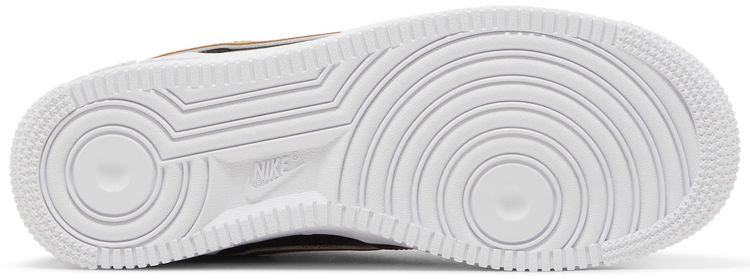 Nike Wmns Air Force 1 07 Essential Black Metallic Gold